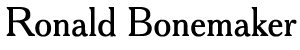 Ronald Bonemaker