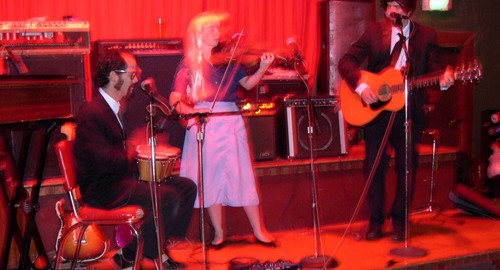 The Cubby Creatures as Scooter, Dick and Judy at the Make-Out Room, October 30, 2005