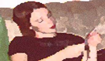 artistic rendering of the smartest girl in san francisco