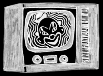 TV Clown by Rani