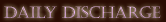 Daily Discharge